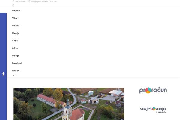 Site using Pojo Accessibility plugin