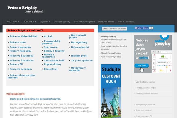 Site using Crafty Social Buttons plugin