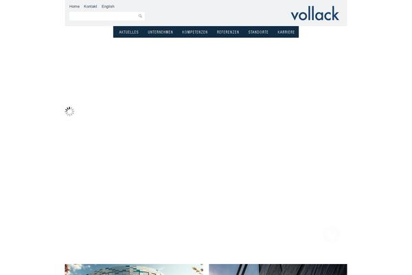 Site using Vollack plugin