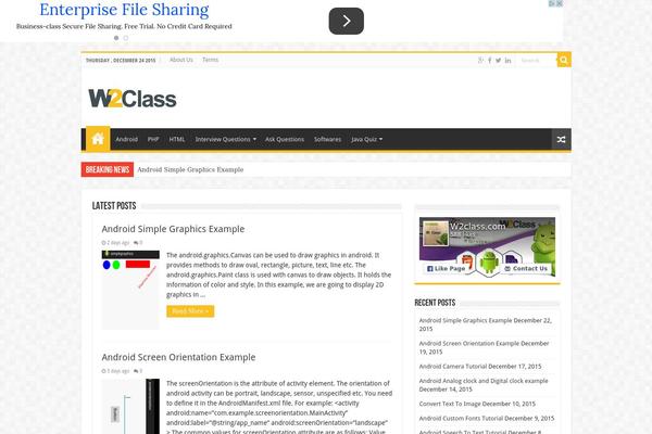 Site using Google Syntax Highlighter for WordPress plugin