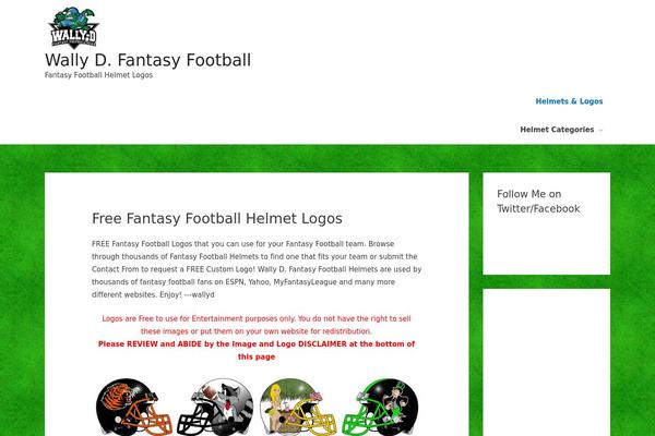 Site using Fantasy Football plugin