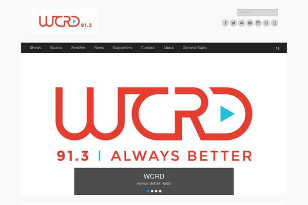 Site using Codescar Radio Widget plugin