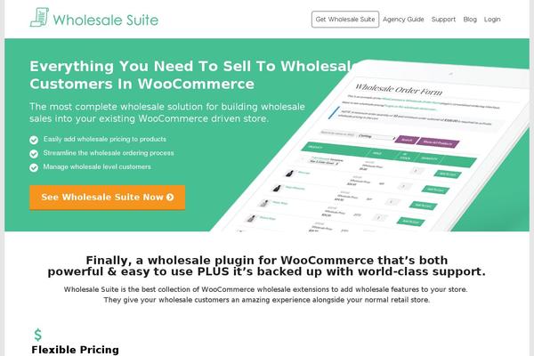 Site using WooCommerce Menu Cart plugin