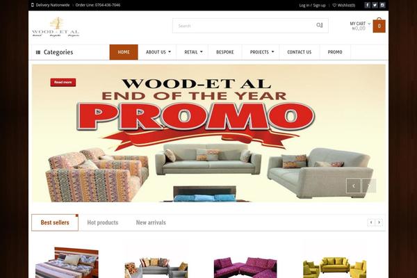 Site using Features by WooThemes plugin
