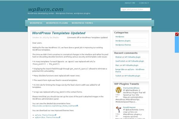 Site using Better WordPress External Links plugin