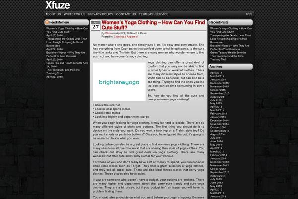 Site using WP Socializer plugin