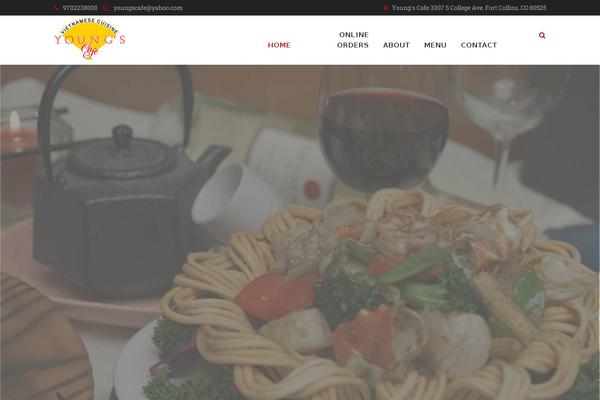 Site using Food-menu-pro plugin