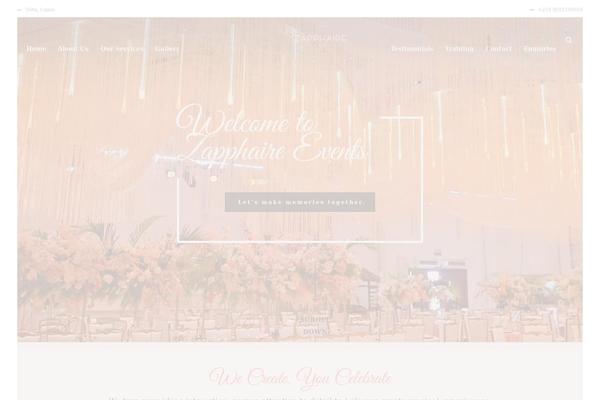 Site using Ozy-wedding-planner-essentials plugin
