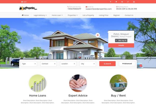 Site using Favorite_property plugin